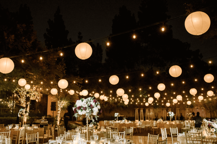 Outdoor wedding decor ideas