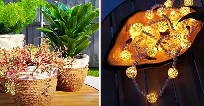 Dollar tree outdoor decor ideas