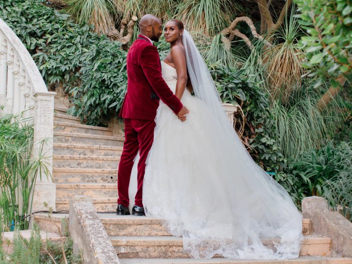 Issa rae wedding dress