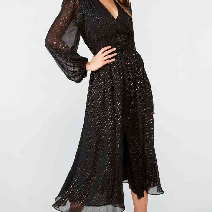 Long sleeve wedding guest dresses for winter