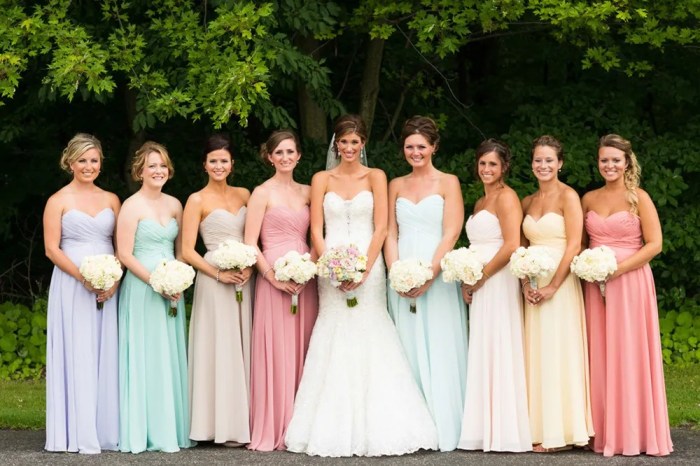 Light color dresses for wedding guest