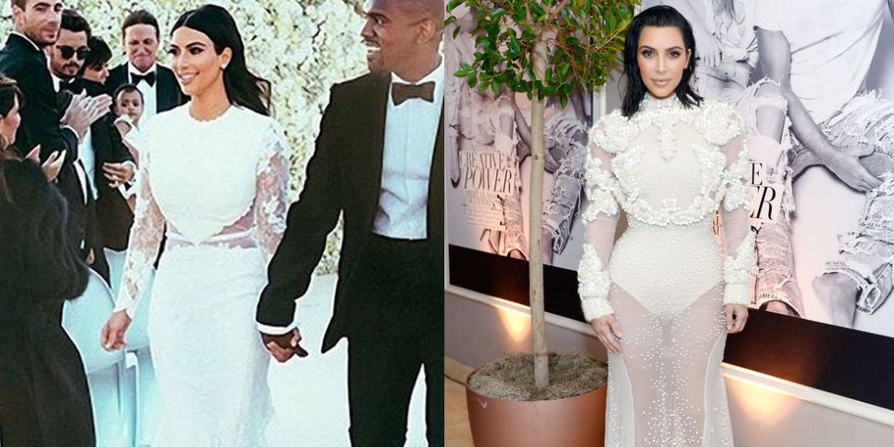 Kim kanye kardashian wedding west anniversary album wests